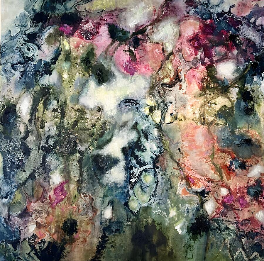 A Moment in Time, No. 7 — abstract painting by Charlene Falk