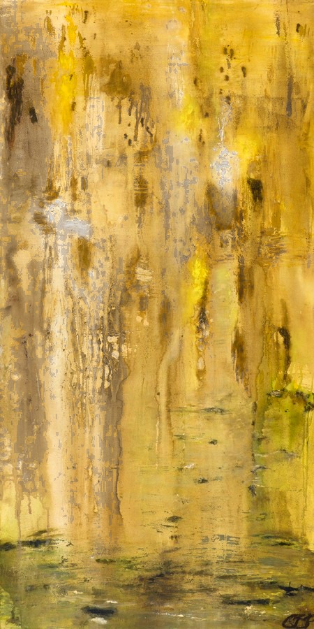 Earthbound — abstract painting by Charlene Falk