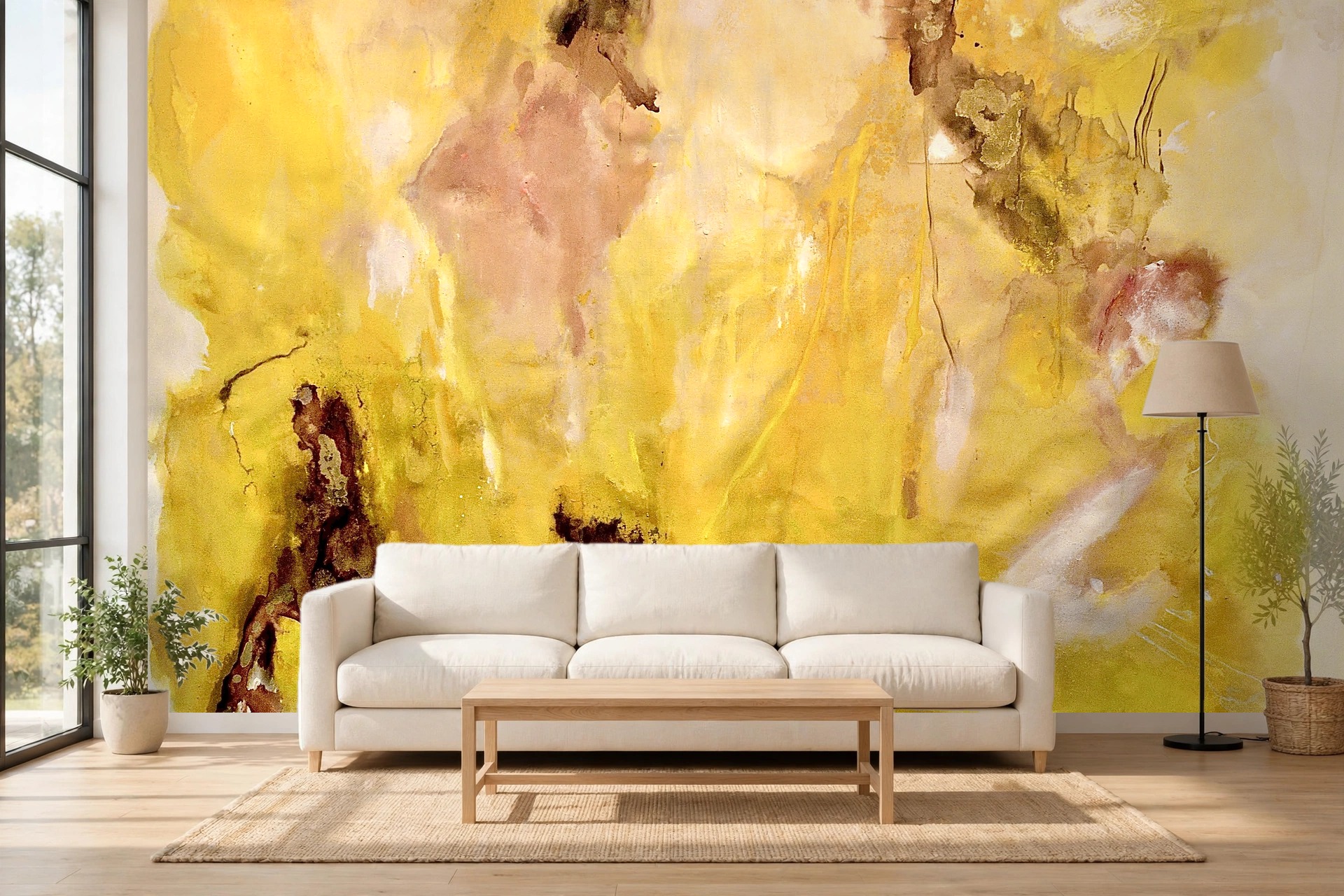 First Light as a custom wallpaper mural by Charlene Falk