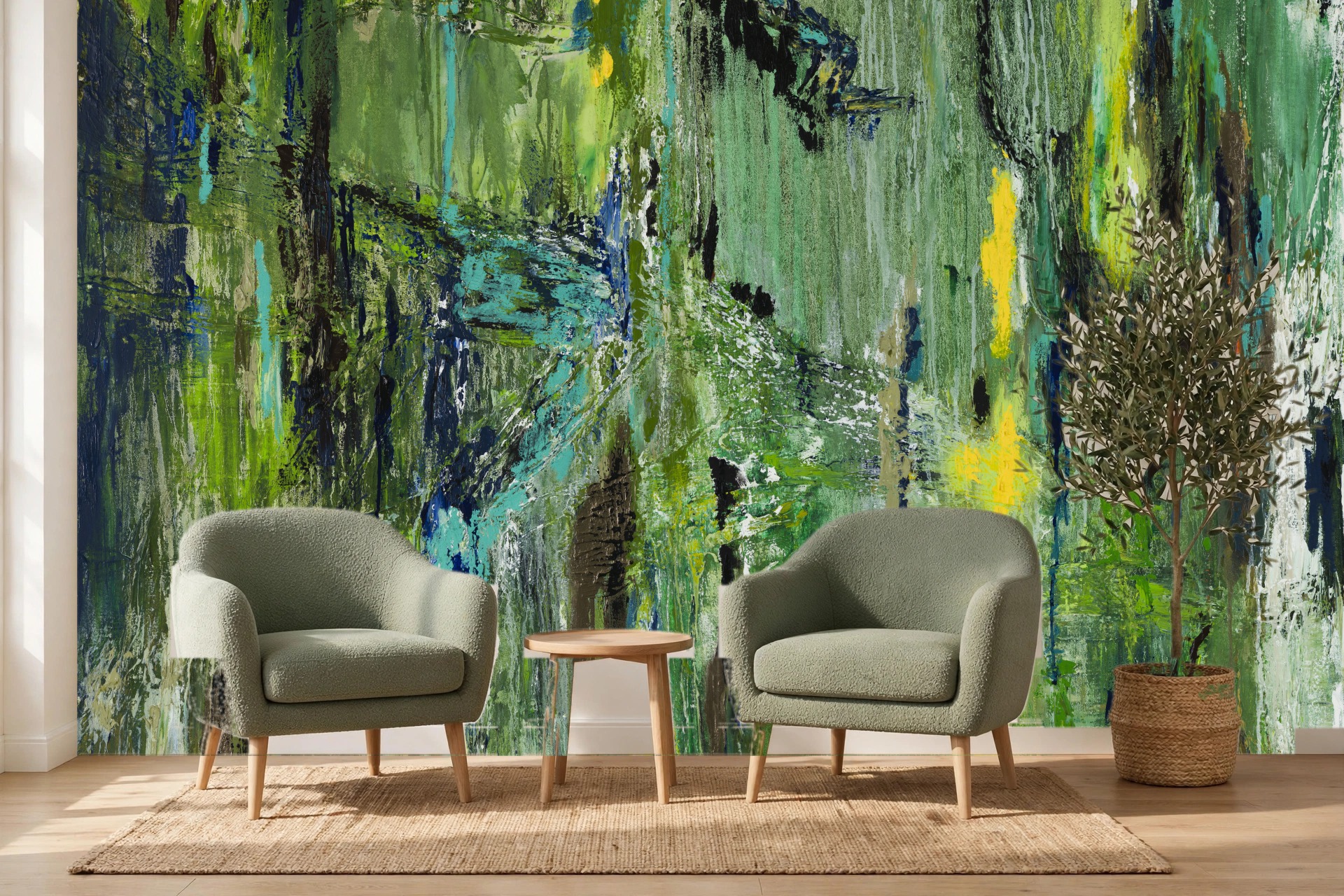 I Only Went For A Walk as a custom wallpaper mural by Charlene Falk