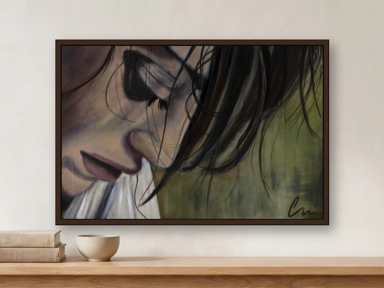 Courage — shown close