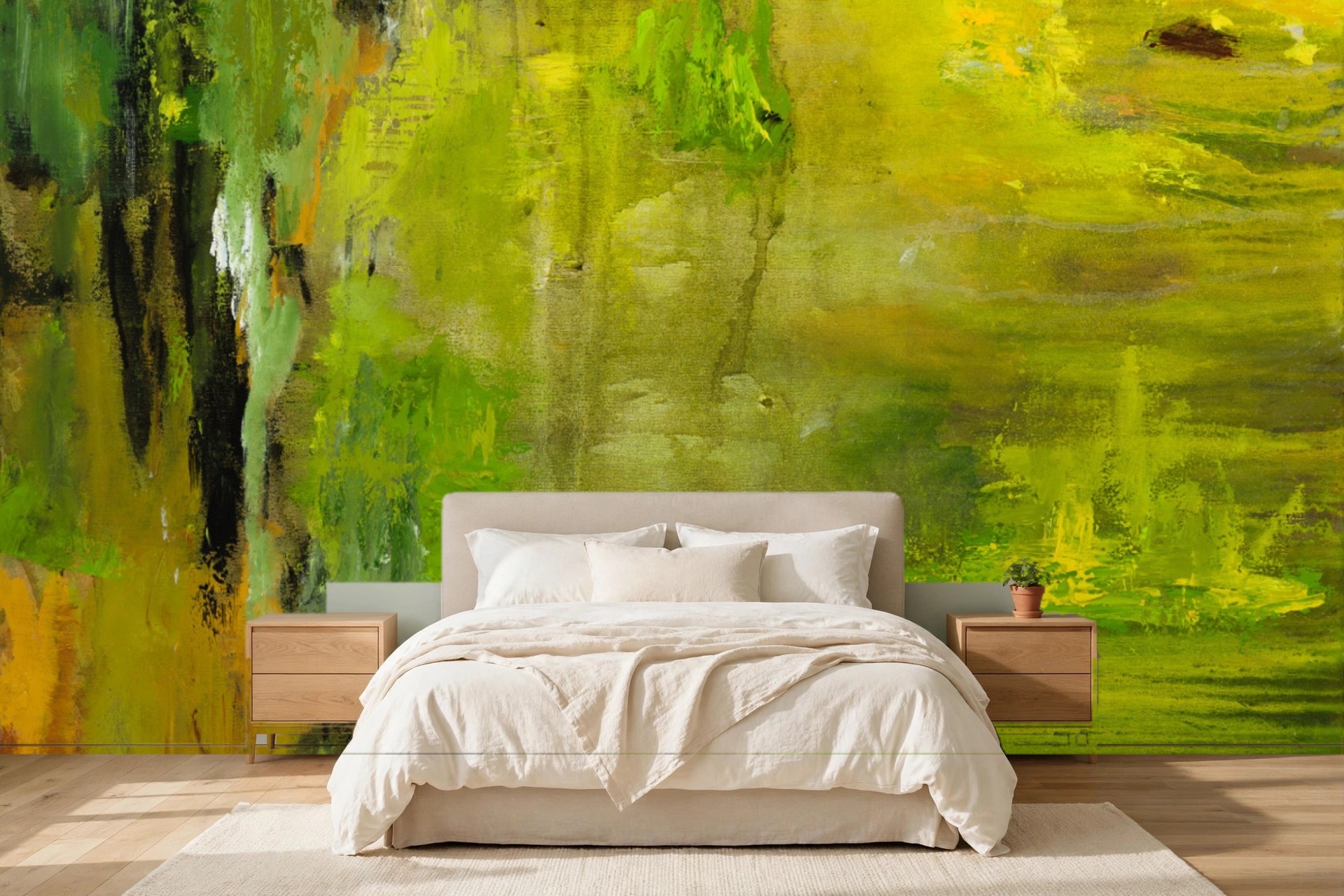 Where We Walk, No. 3 as a custom wallpaper mural by Charlene Falk