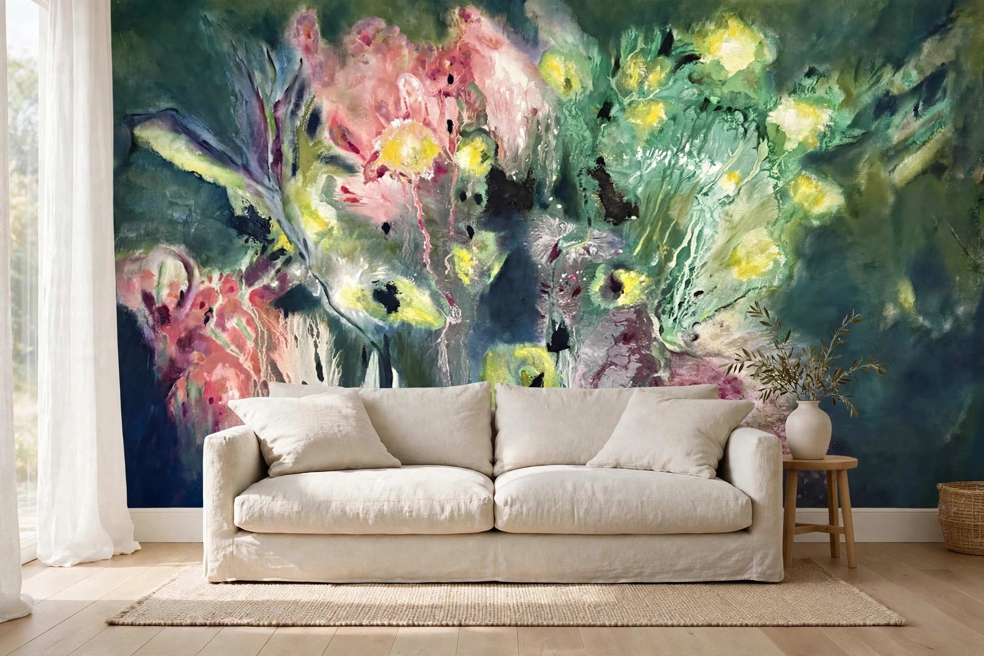 A Moment in Time, No. 2 as a custom wallpaper mural by Charlene Falk