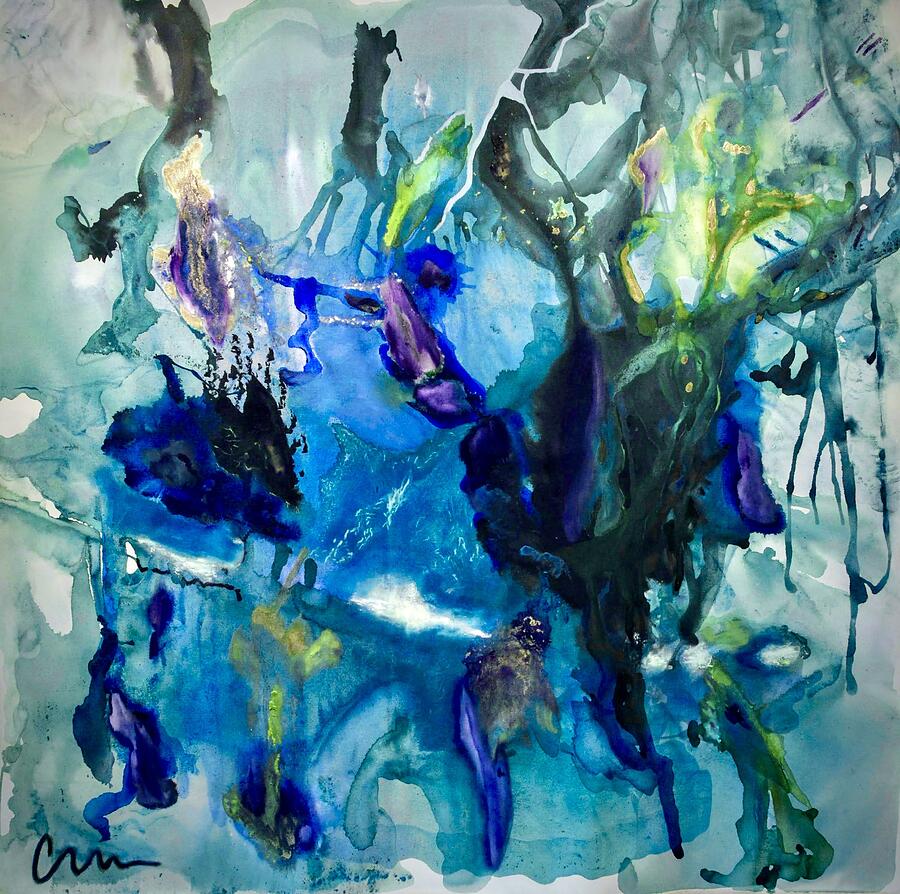 Monsoon — abstract painting by Charlene Falk