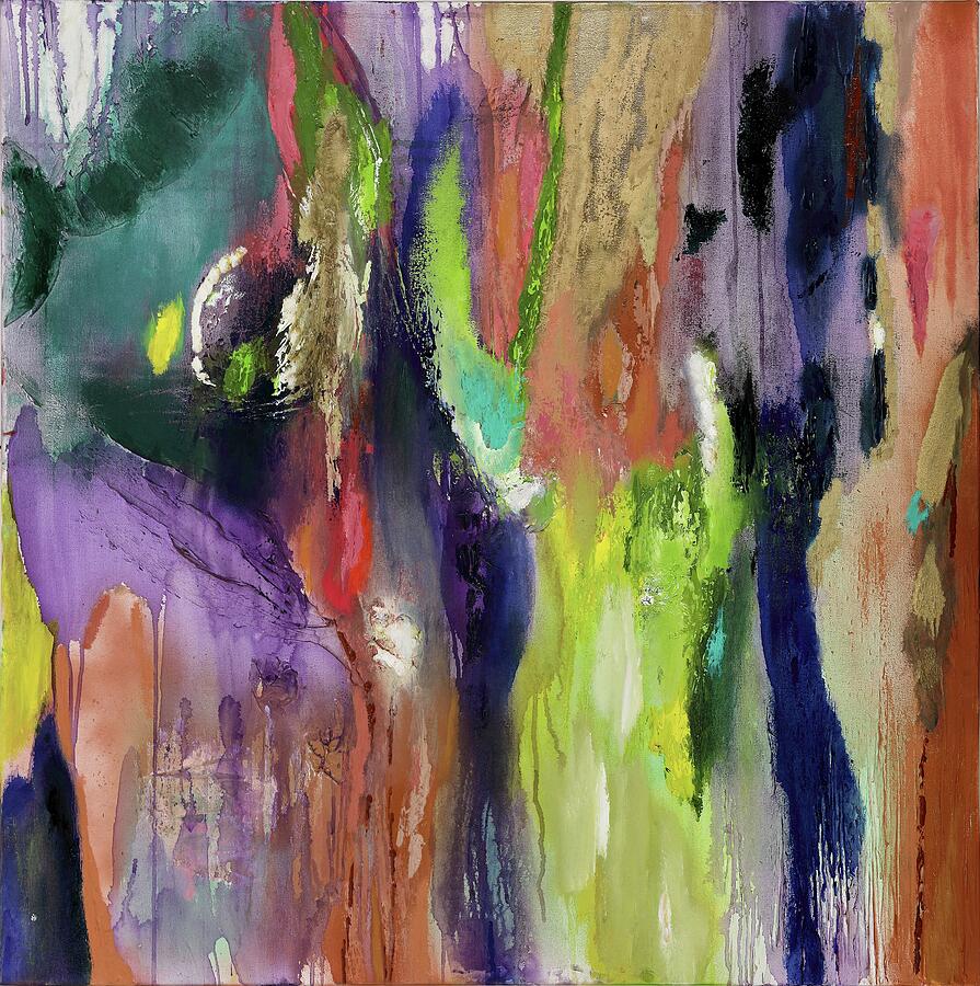 There Is A Place, No. 5 — abstract painting by Charlene Falk