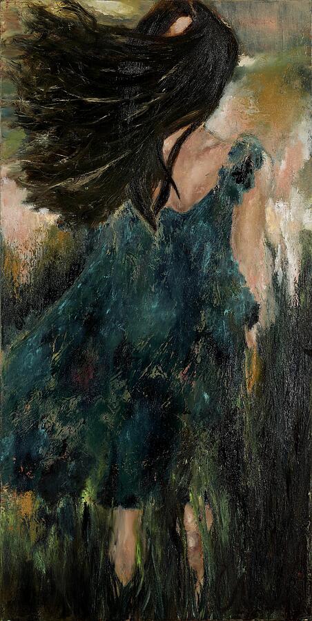 Under the Sky — abstract painting by Charlene Falk