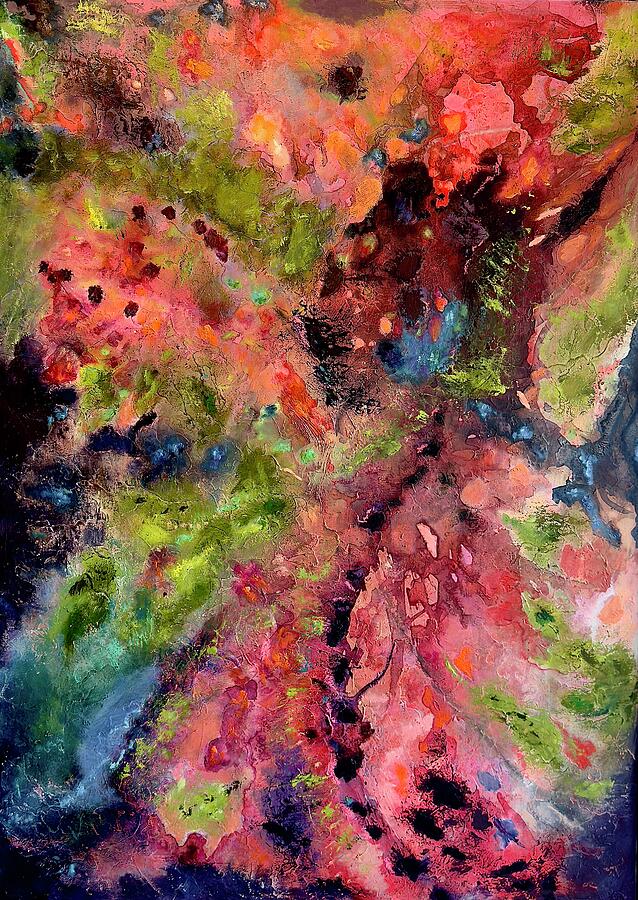 Wings — abstract painting by Charlene Falk