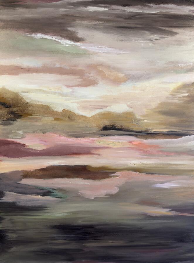Desert View, No. 1 — abstract painting by Charlene Falk