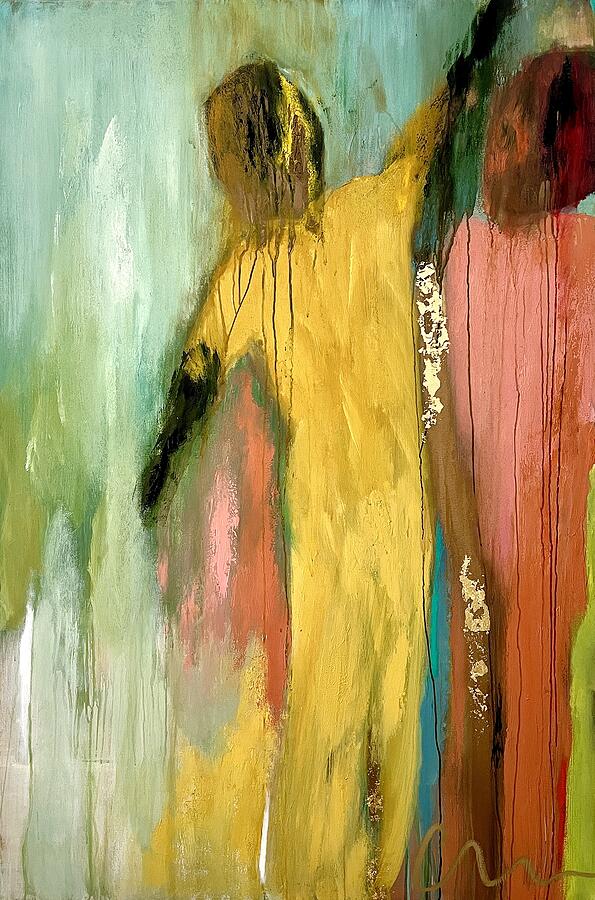 Guest House, No. 2 — abstract painting by Charlene Falk