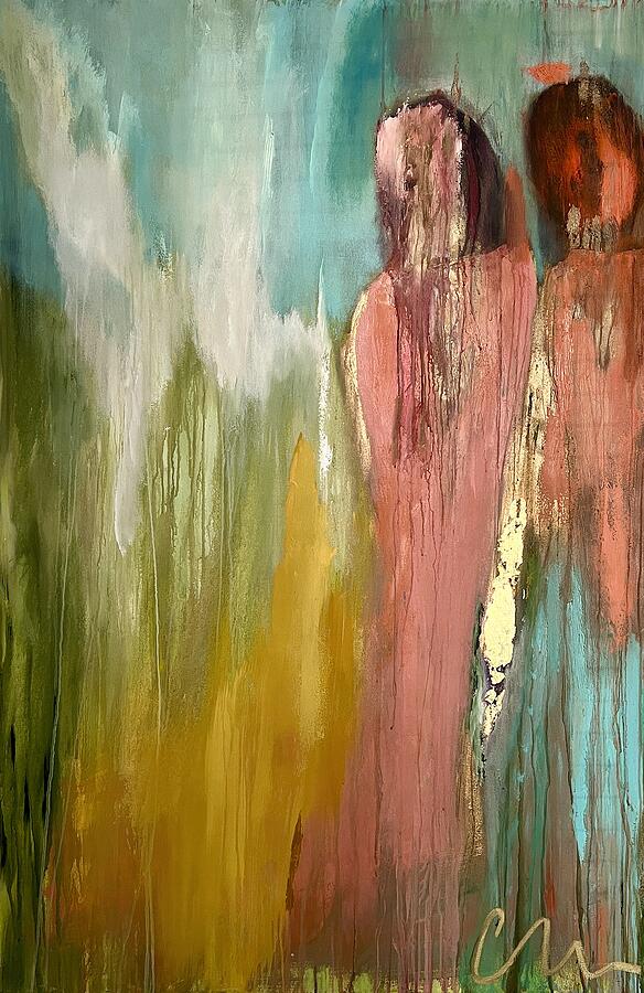 Guest House, No. 3 — abstract painting by Charlene Falk