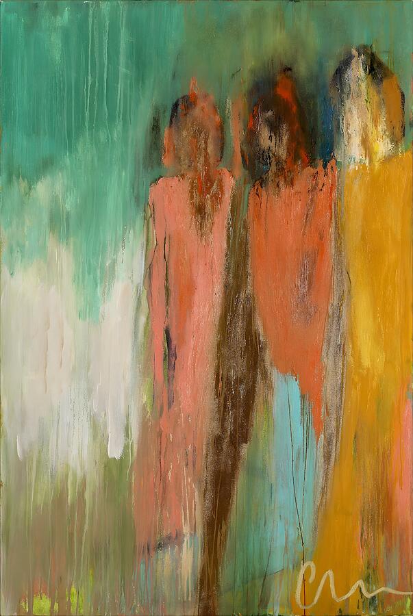 Guest House, No. 4 — abstract painting by Charlene Falk
