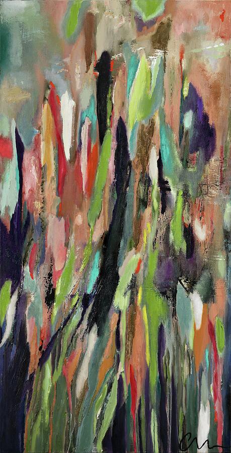 There Is A Place, No. 1 — abstract painting by Charlene Falk