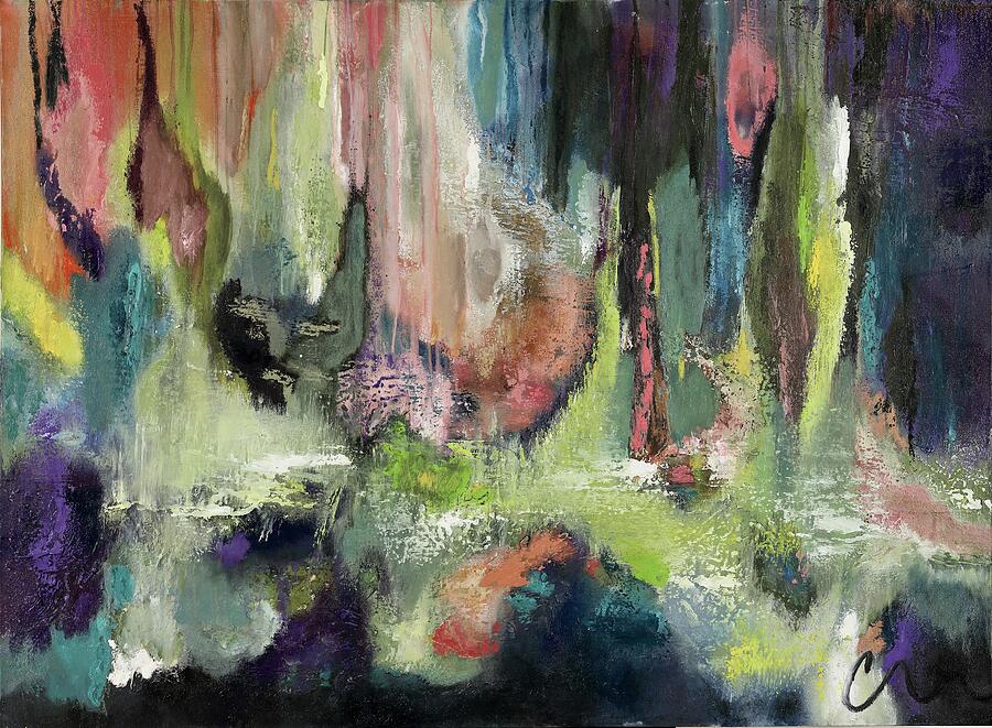 There Is A Place, No. 9 — abstract painting by Charlene Falk