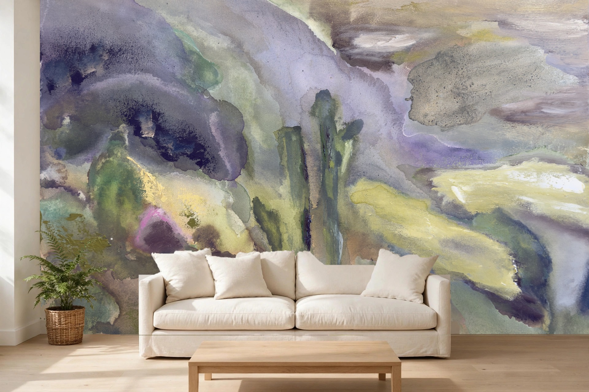 Desert View, No. 2 as a custom wallpaper mural by Charlene Falk