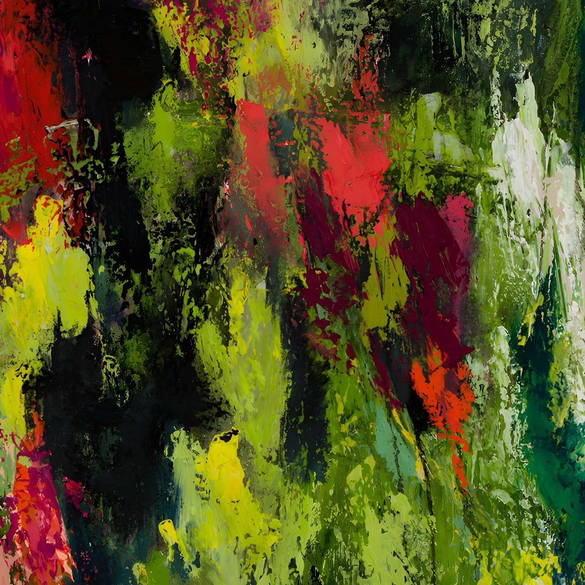 How the Flowers Grow — detail