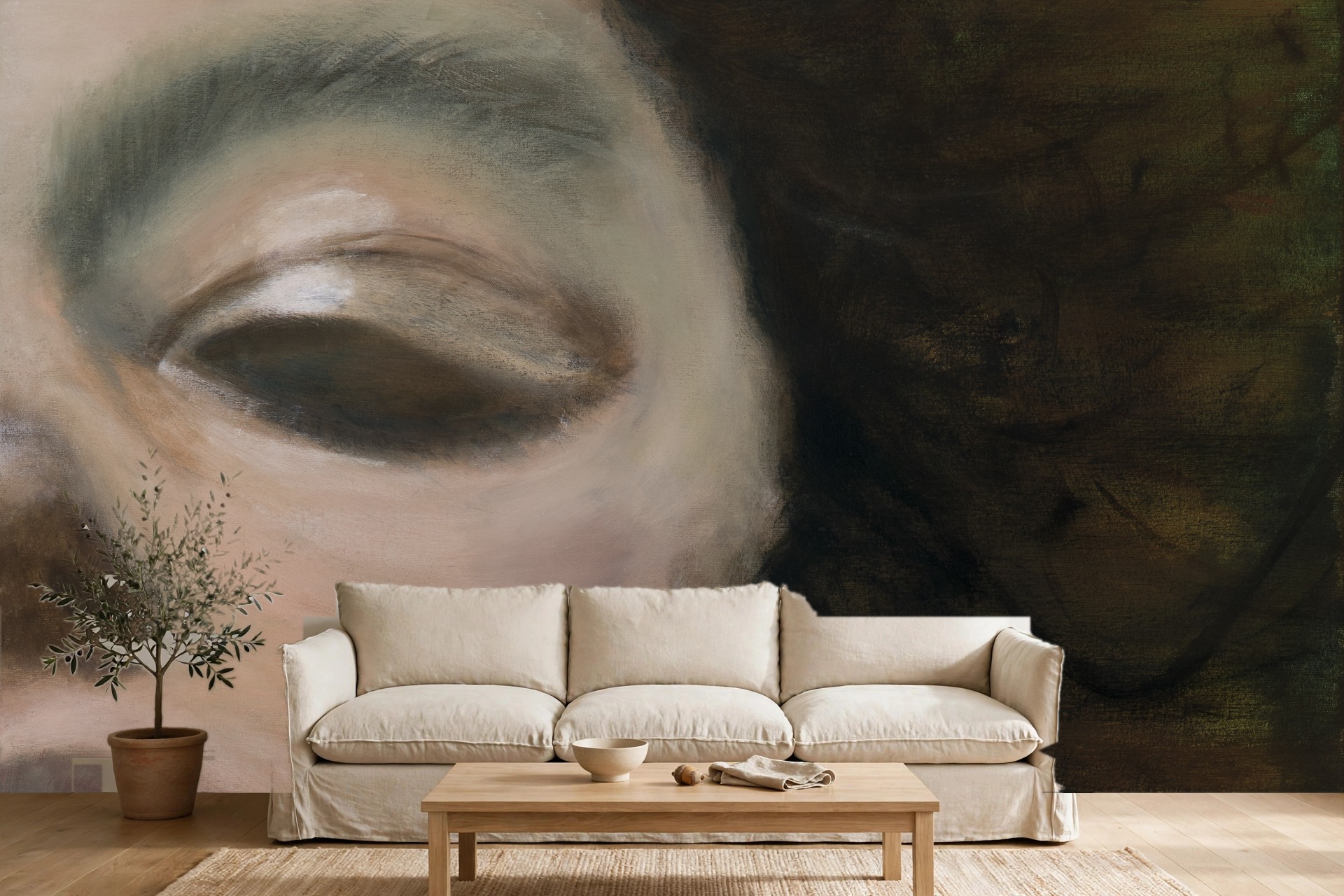 Everything as a custom wallpaper mural by Charlene Falk