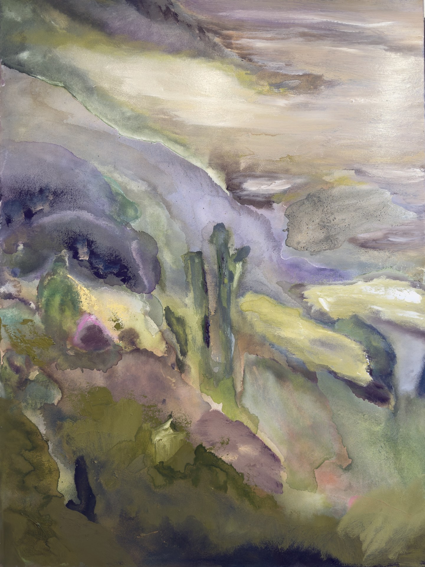 Desert View, No. 2 — abstract painting by Charlene Falk