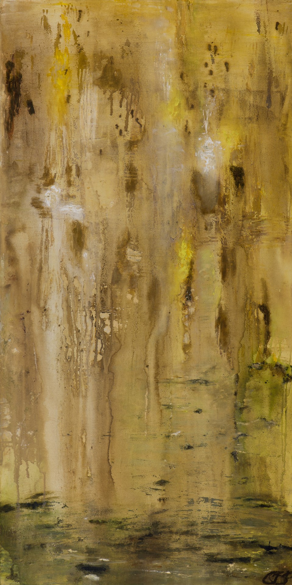 Earthbound — abstract painting by Charlene Falk
