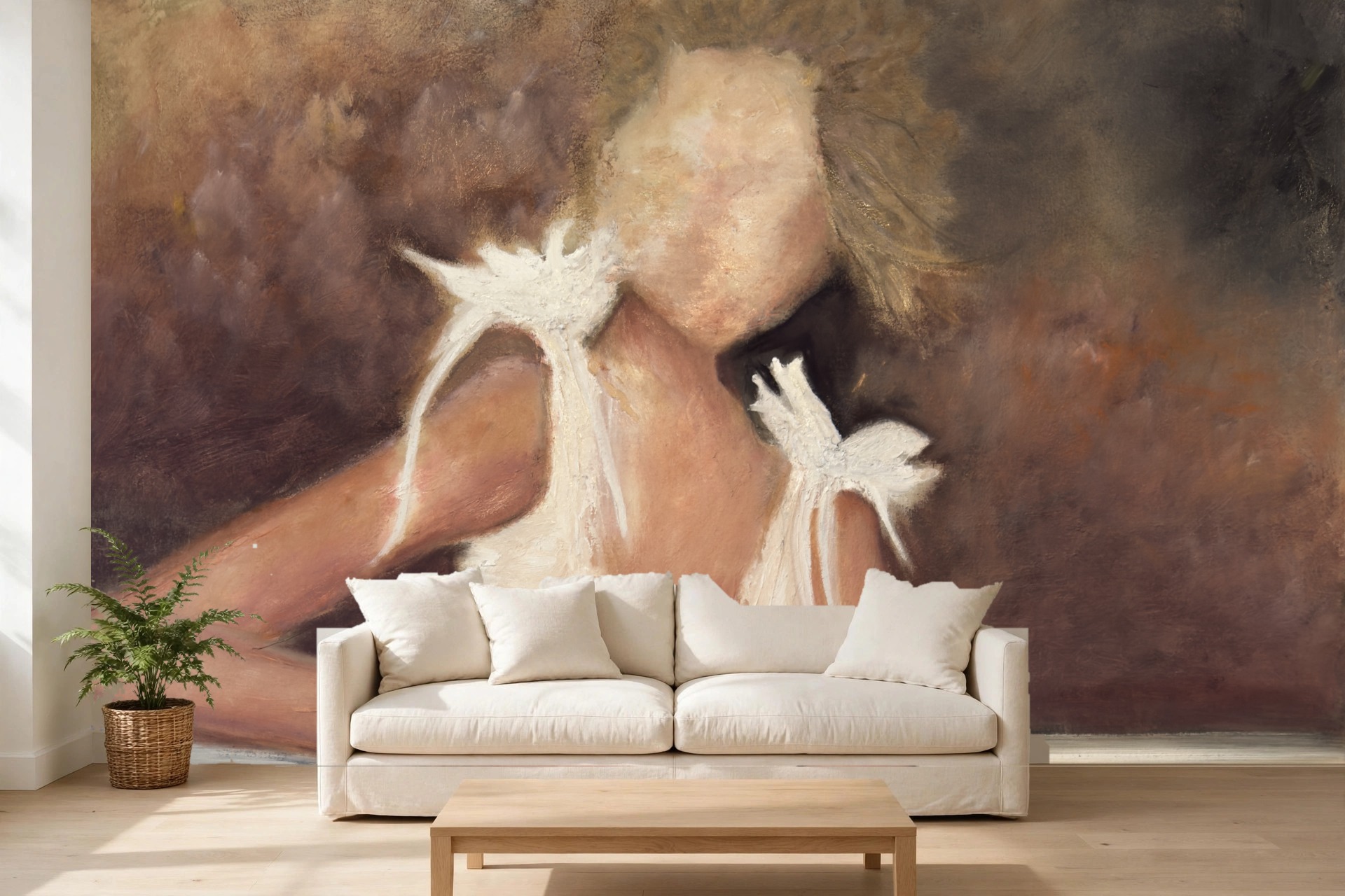 It's Been a While as a custom wallpaper mural by Charlene Falk