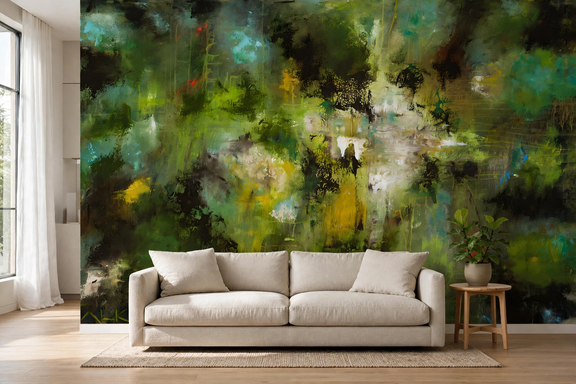 Looking Up as a custom wallpaper mural by Charlene Falk