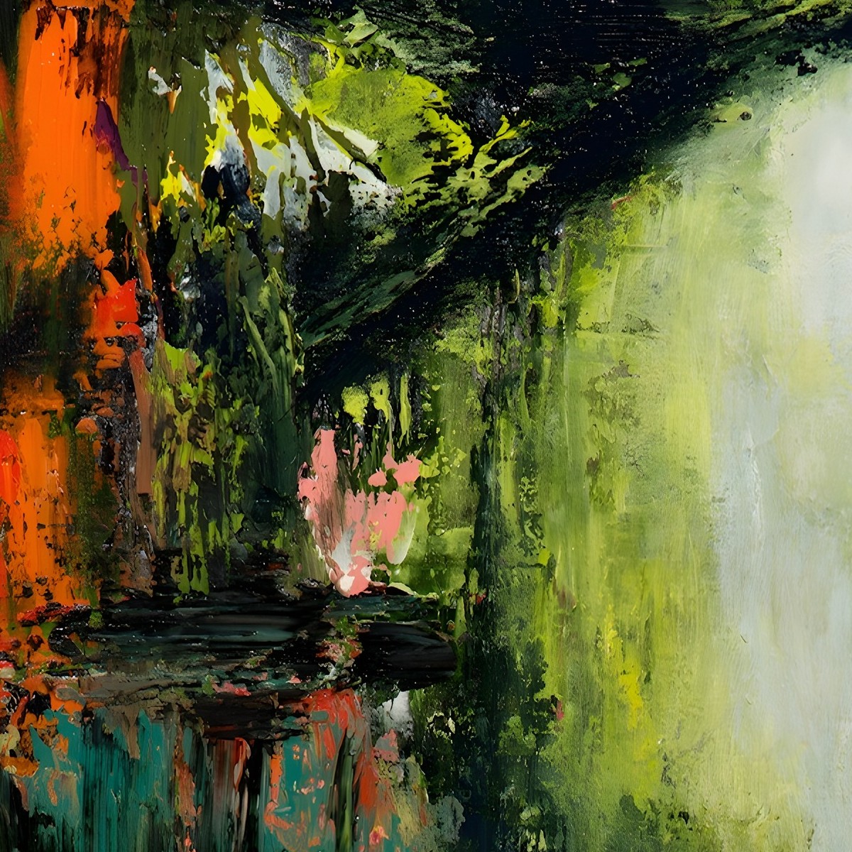 The River Flows — detail