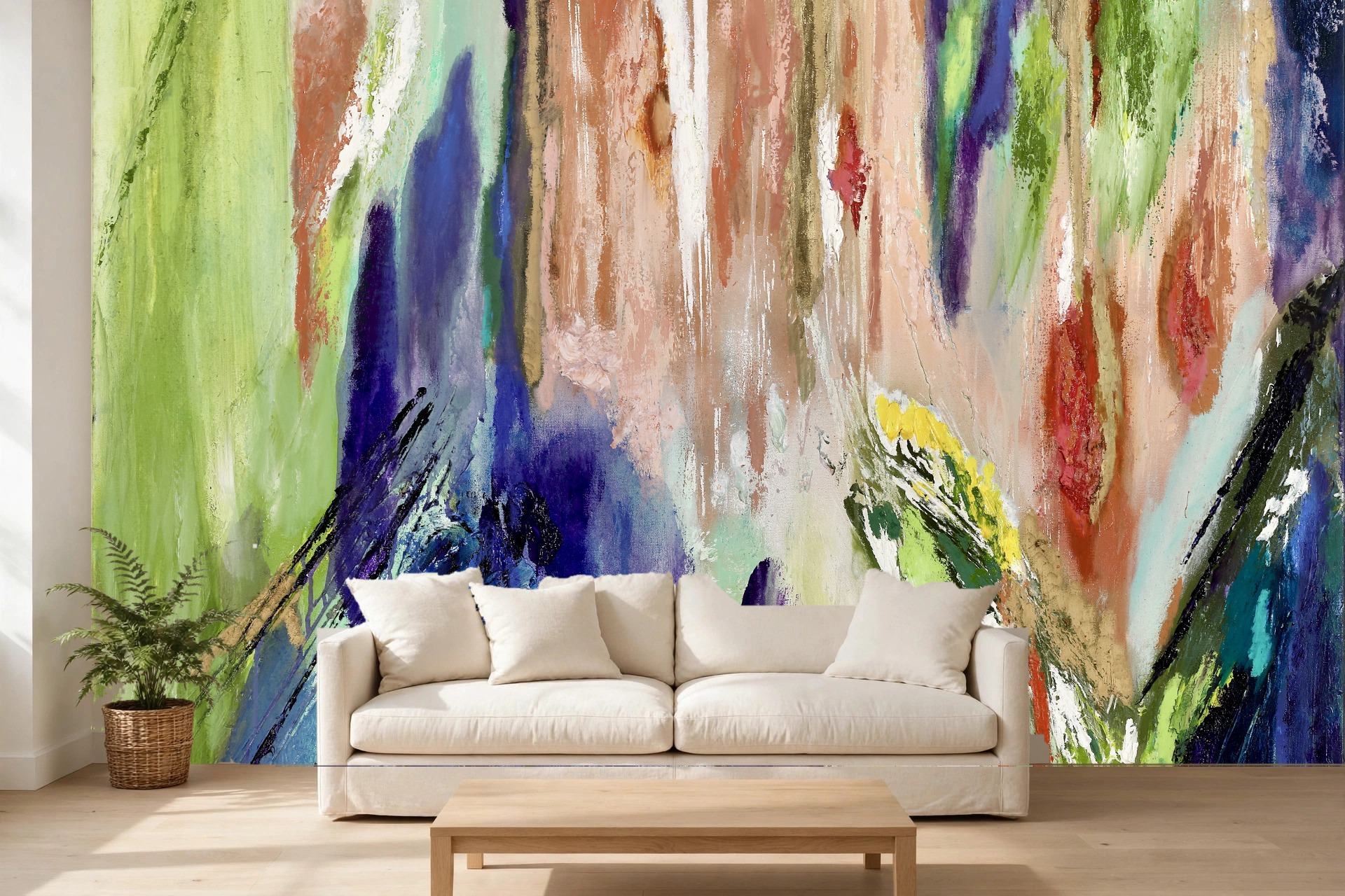There Is A Place, No. 3 as a custom wallpaper mural by Charlene Falk