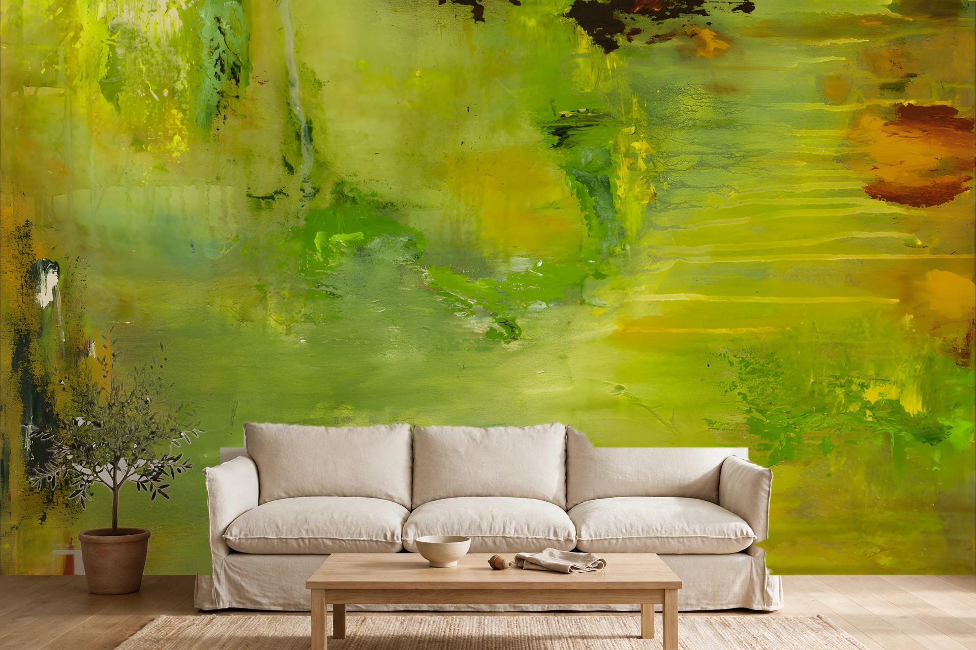 Where We Walk, No. 2 as a custom wallpaper mural by Charlene Falk