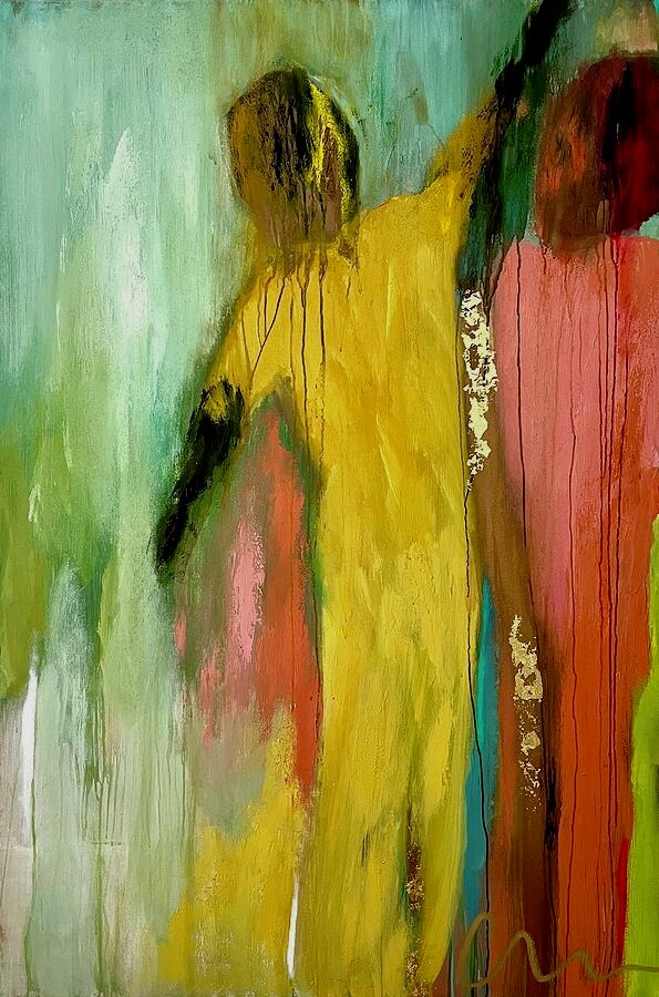 Guest House, No. 2 — abstract painting by Charlene Falk