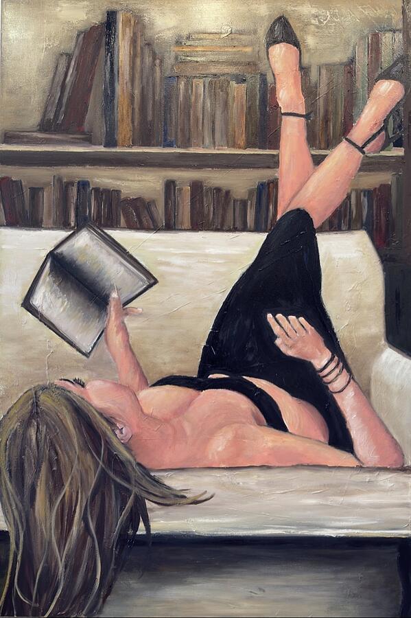 Poetry, No. 2 — abstract painting by Charlene Falk