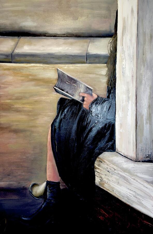 Poetry — abstract painting by Charlene Falk