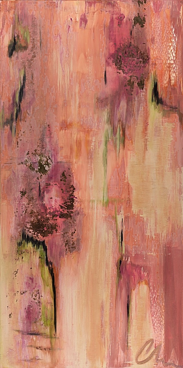 Reflection — abstract painting by Charlene Falk