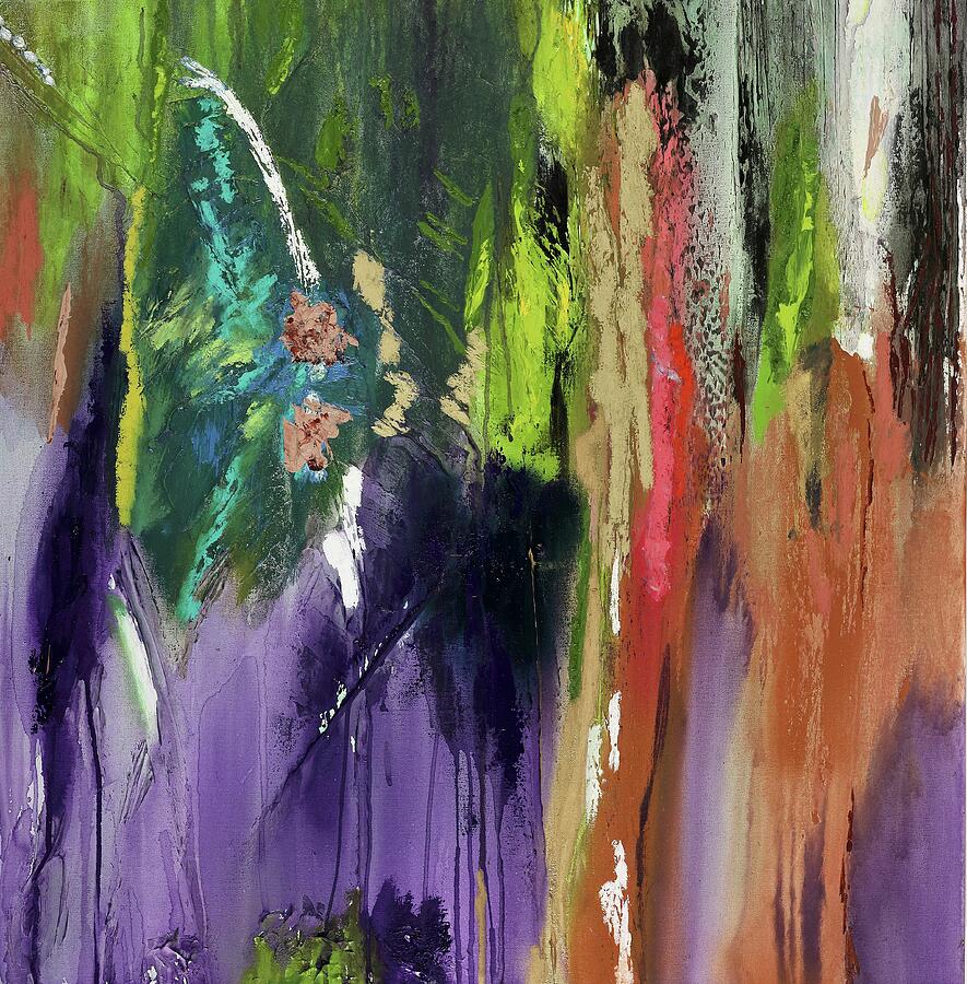 There Is A Place, No. 6 — abstract painting by Charlene Falk