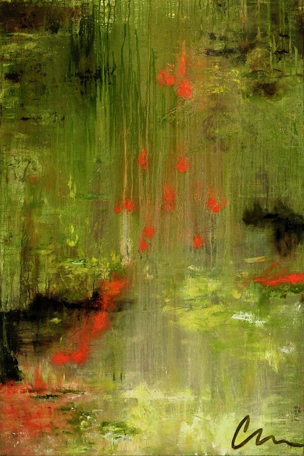 Where We Walk — abstract painting by Charlene Falk